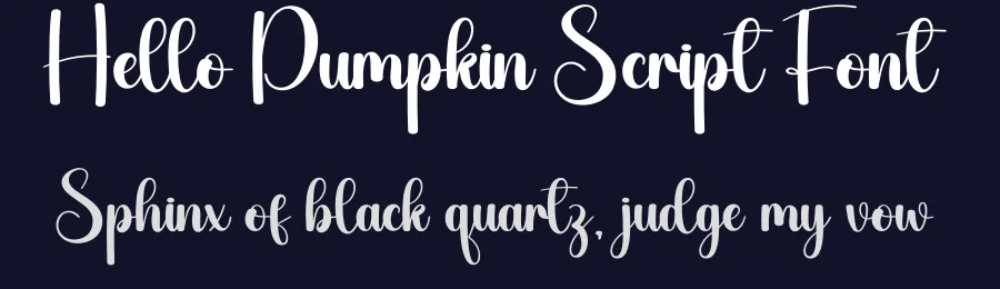 Hello Pumpkin Script Font by creativeletter — Script Handwritten Font — thumbnail 2
