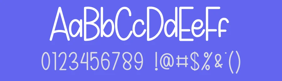 Hello Rainbow – Simple Handmade Font by andikastudio — Display Font — thumbnail 3