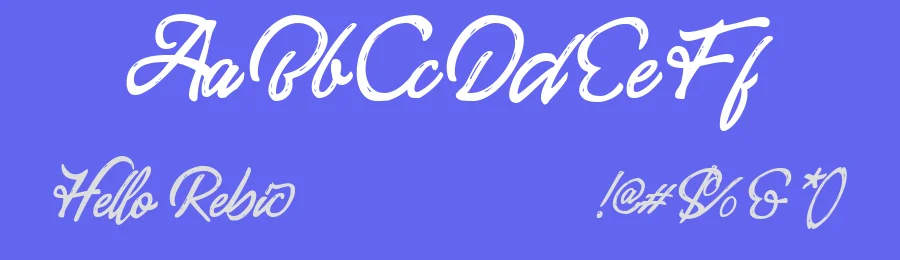 Hello Rebic Script Font by Pollux of Geminorum — Script Handwritten Font — thumbnail 3