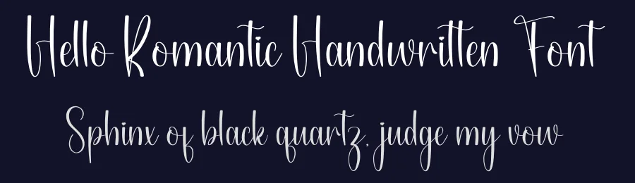 Hello Romantic Handwritten Font by andikastudio — Script Handwritten Font — thumbnail 2
