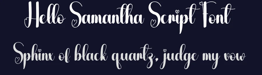 Hello Samantha Script Font by andikastudio — Script Handwritten Font — thumbnail 2