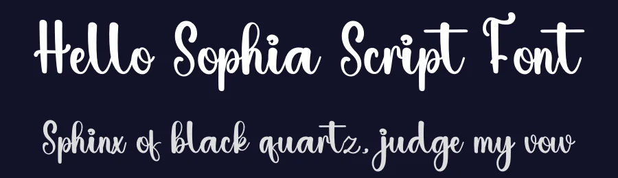 Hello Sophia Script Font by inermediaSTUDIO — Script Handwritten Font — thumbnail 2