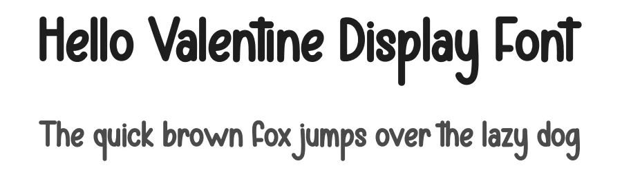 Hello Valentine Display Font by andikastudio — Display Font