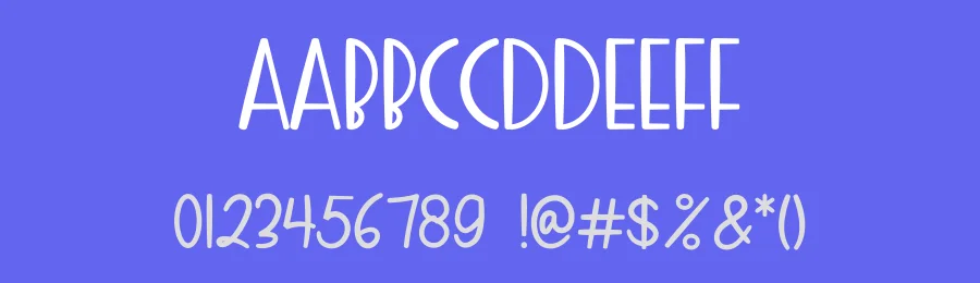 Hello white Display Font by planetz studio — Display Font — thumbnail 3