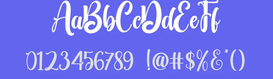 Hello Winter Script Font by avenilettertype — Display Font — thumbnail 3
