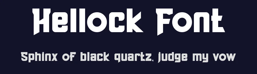 Hellock Font by RoninDesign — Display Font — thumbnail 2