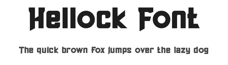 Hellock Font by RoninDesign — Display Font