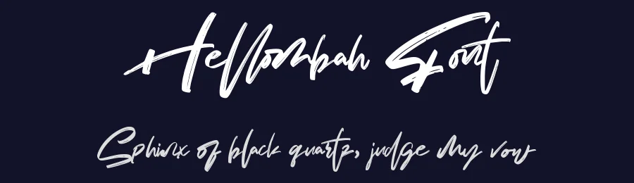 Hellombah Font by Dumadistyle — Script Handwritten Font — thumbnail 2