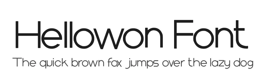 Hellowon Font by letterfiastudio — Sans Serif Font