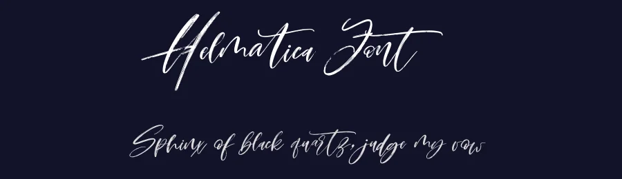 Helmatica Font by metafontsy — Script Handwritten Font — thumbnail 2