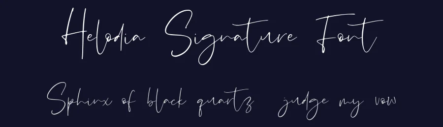 Helodia Signature Font by awan studio — Script Handwritten Font — thumbnail 2