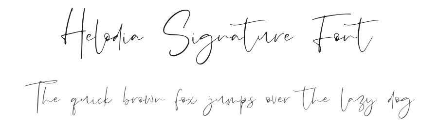 Helodia Signature Font by awan studio — Script Handwritten Font