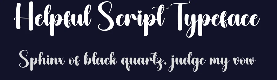 Helpful Script Typeface by andikastudio — Script Handwritten Font — thumbnail 2