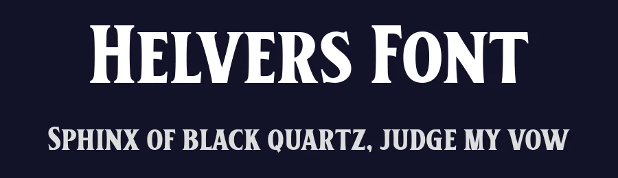 Helvers Font by Blankids Studio — Display Font — thumbnail 2