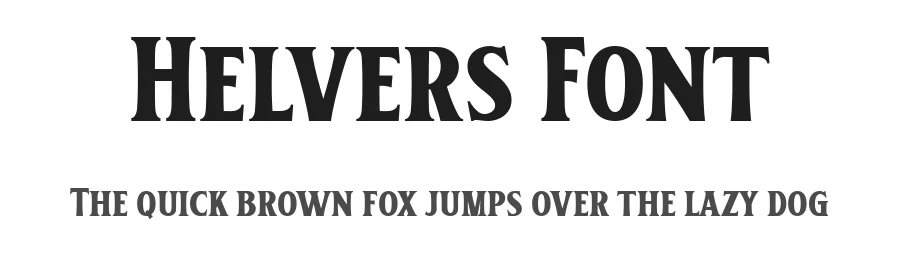 Helvers Font by Blankids Studio — Display Font