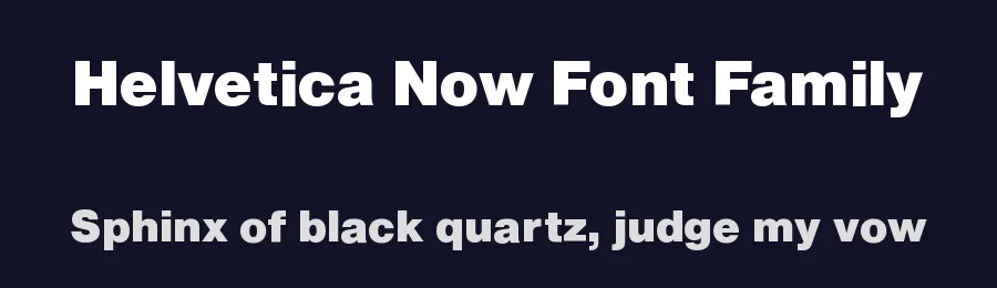 Helvetica Now Font Family by Monotype — Sans Serif Font — thumbnail 2