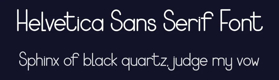 Helvetica Sans Serif Font by freshtypeink — Display Font — thumbnail 2