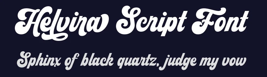 Helvira Script Font by ahweproject — Script Handwritten Font — thumbnail 2