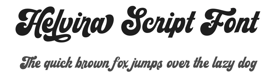 Helvira Script Font by ahweproject — Script Handwritten Font