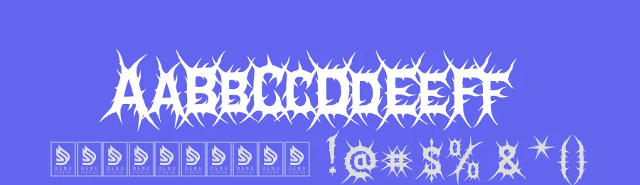 Helvorn | Black Metal Display Font by Denustudios — Display Font — thumbnail 3