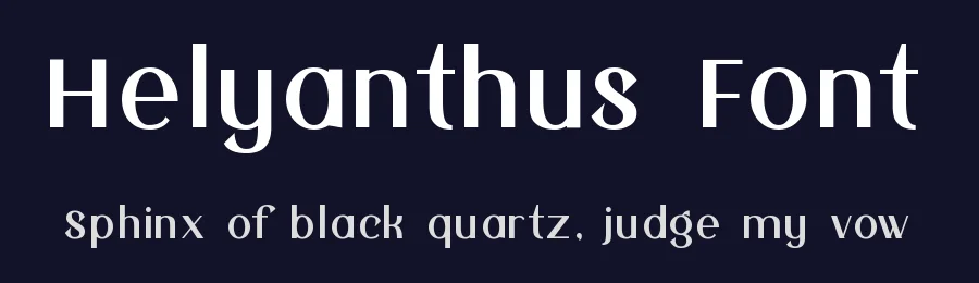 Helyanthus Font by Rismatype — Display Font — thumbnail 2