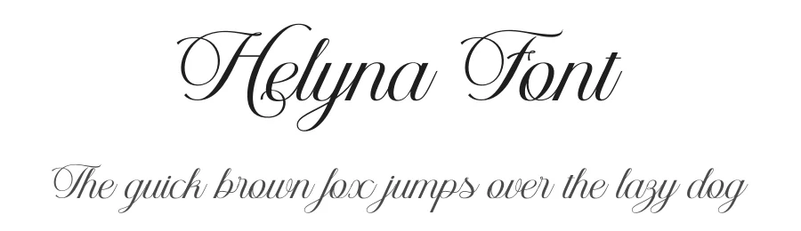 Helyna Font by Rantautype — Script Handwritten Font