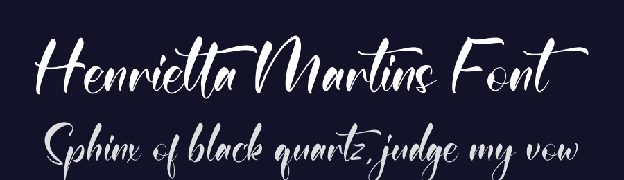 Henrietta Martins Font by letterfabric — Script Handwritten Font — thumbnail 2