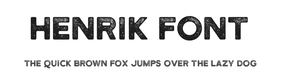 Henrik Font by Hustle Supply Co — Display Font