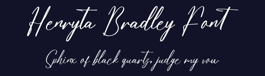 Henryta Bradley Font by letterenastudios — Script Handwritten Font — thumbnail 2