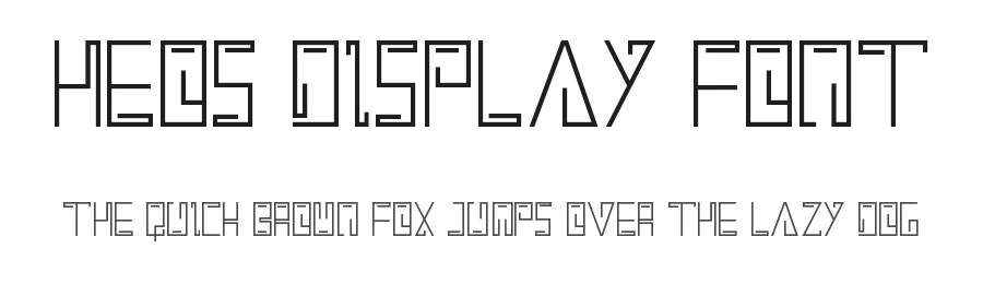 Heos Display Font by nihstudio — Display Font