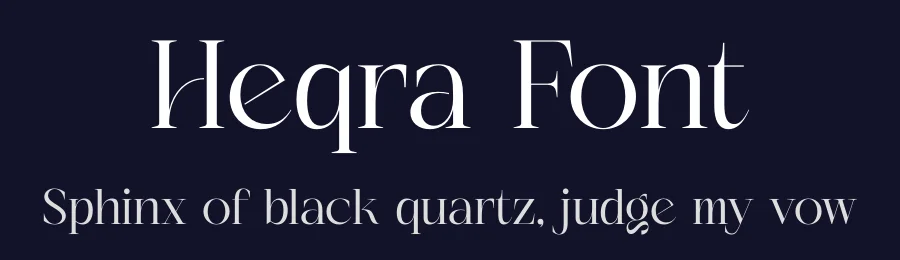 Heqra Font by timelesstype.co — Script Handwritten Font — thumbnail 2