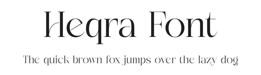 Heqra Font by timelesstype.co — Script Handwritten Font