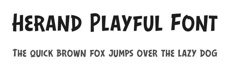 Herand Playful Font by Letterhend Studio — Display Font