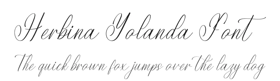 Herbina Yolanda Font by letterenastudios — Script Handwritten Font