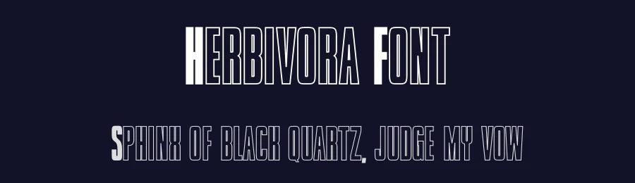 Herbivora Font by Funtype — Decorative Font — thumbnail 2