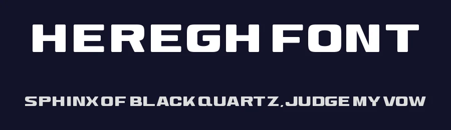 Heregh Font by Almairatype — Display Font — thumbnail 2