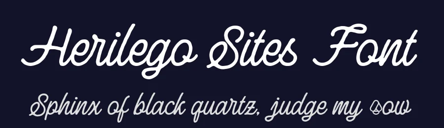 Herilego Sites Font by alit design — Script Handwritten Font — thumbnail 2
