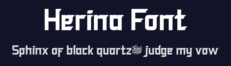 Herina Font by twinletter — Sans Serif Font — thumbnail 2