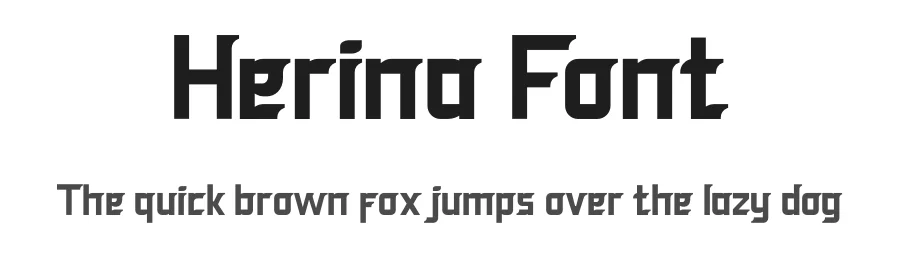 Herina Font by twinletter — Sans Serif Font