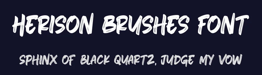 Herison Brushes Font by Dumadistyle — Script Handwritten Font — thumbnail 2