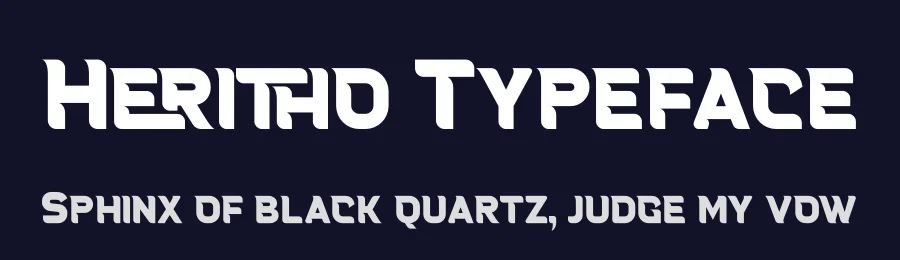 Heritho Typeface by Storytype — Serif Font — thumbnail 2