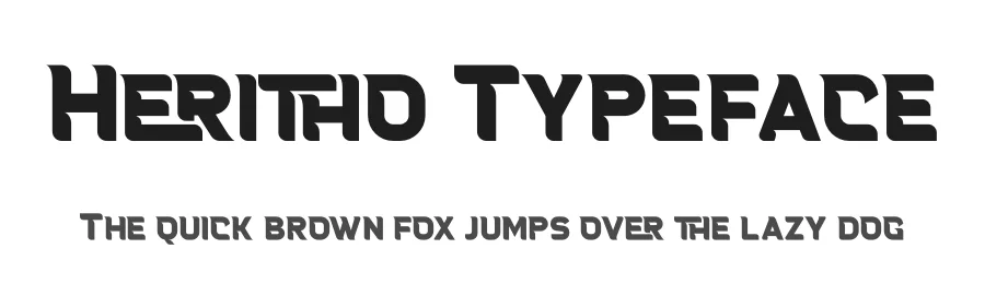 Heritho Typeface by Storytype — Serif Font