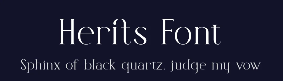 Herits Font by Amorfa Type — Serif Font — thumbnail 2