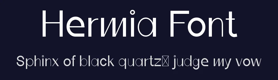 Hermia Font by Phoenix Dungeon — Sans Serif Font — thumbnail 2