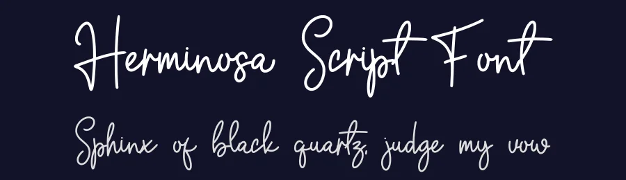 Herminosa Script Font by Craftedtype — Serif Font — thumbnail 2