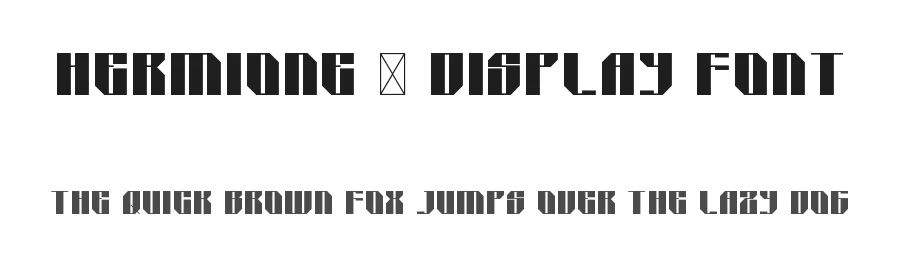 Hermione – Display Font by Uncarving Nation — Display Font