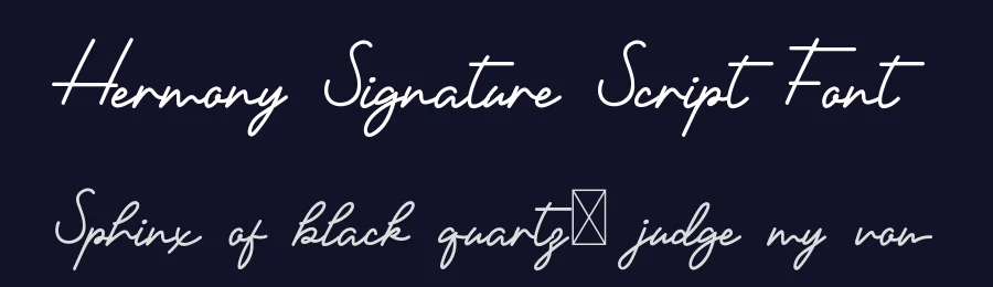 Hermony Signature Script Font by edricstudio — Script Handwritten Font — thumbnail 2