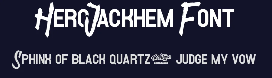 Hero Jackhem Font by noahtype — Script Handwritten Font — thumbnail 2