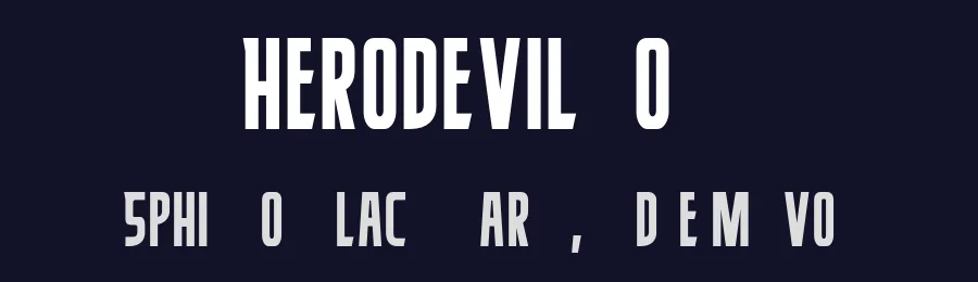 Herodevil Font by JK Typeface — Display Font — thumbnail 2