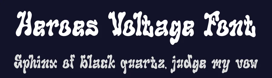 Heroes Voltage Font by Storytype — Display Font — thumbnail 2